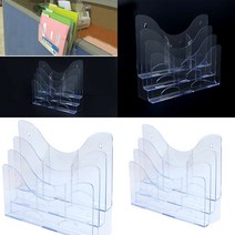 다용도 3단 카달로그 브로셔 꽂이 카탈로그꽂이 전단지거치대 카다로그꽂이 브로셔 거치대