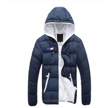 바이크자켓 bmw 겨울 남성 2022 코튼 패딩 두꺼운 파카 슬림 피트 긴 소매 퀼트, S, 3