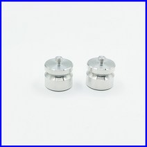 2pcs 알루미늄 프리즘 어댑터 1/4x20 수나사 5/8x11 암나사 GPS RTK GNSS 토탈 스테이션, 한개옵션0