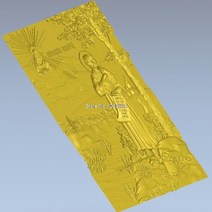 루터기 Cnc 또는 3d 프린터용 3D 모델 릴리프 STL 파일 ikona_2, 한개옵션0