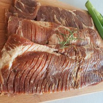 포천 이동 돈왕구이 뼈없는 돼지갈비 HACCP, 2개, 1kg