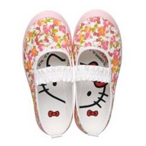 아사히 캐릭터 실내화 헬로키티 플라워 밴딩 KD37053