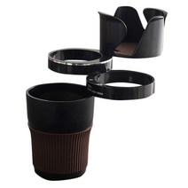 제이토리 차량용 멀티 컵홀더 4구, 컵홀더 4구_블랙, 1개