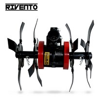 리벤토 예초기 부착 관리기 텃밭 고랑 제초 잡초 엔진 예초기 장착용 24mm 7T 트리머, 1개