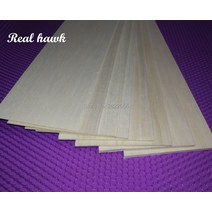 natural 500x100x0.75/1/1.5/2/2.5/3/mm 우수한 품질 모델 발사 나무 시트 DIY 비행기 보트 재료 10 개, [04] 500x100x2mm 10pcs