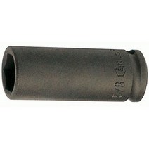 지니어스 육각 롱임팩트소켓 임팩소켓 복스알1 2x28mm