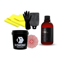 더클래스 버블 샴푸 500ml 세차샴푸 중성 스노우폼 폼샴푸 타월 장갑, A-3 버블샴푸 500 버킷 세트