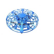 충돌 방지 비행 헬리콥터 매직 핸드 UFO 볼 항공기 감지 미니 유도 드론 어린이 전기 전자 장난감, Blue