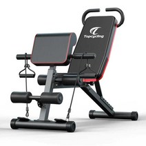 덤벨벤치프레스 운동벤치 홈트 헬스 접이식 각도조절, 표준모델 +허리패드