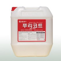 코머스켐 바닥관리용 푸리코트 바닥광택제 타일 수지 표준형 바닥 왁스, 18.75리터