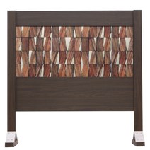 701-516 폭 120 x 높이 120 cm 월넛색 양면 동일 디자인 식당용 칸막이. 인테리어 파티션 파티션 업소용 파티션. 생산 공장 비 규격 생산 가능