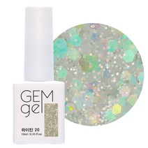 아이빛S 젬젤 하이틴 젤네일 형광네일 글리터 젤폴리쉬 10ml 23종, 하이틴_20