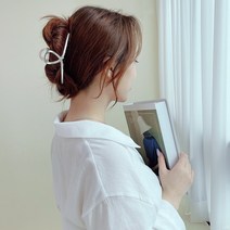 메탈 빅 꼬임 집게핀 올림머리 머리핀 명품 긴머리 왕 반머리 반묶음 심플 데일리 헤어핀 삔