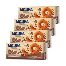 Misura 초코칩 통밀 도넛츠 920g / 230g x 4, 4개