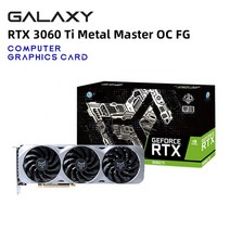 Galaxy 새로운 그래픽 카드 rtx 3060 ti 3070ti 3080 ti 8gb 10gb 12gb gddr6 게임 gpu 비디오 카드 데스크탑 gpu placa de víd, 3060ti 금속
