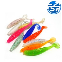AfishLURE 축광 루어웜 5cm 15개입 볼락 우럭 전갱이, Gold(축광), 1g