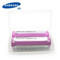 프롬비 삼성 2600mAh 충전지 2개 1세트 18650배터리(보호회로 외부), 1개