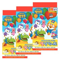 뽀로로 열냉각시트 6매입 x 3개 열내림 얼음 해열패치, 단품