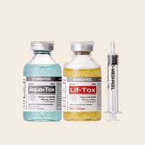 특허성분으로 피부 단백질을 끌어올려 눈가 팔자 이마 입가 목주름까지 케어하는 리프팅 앰플 2종셋