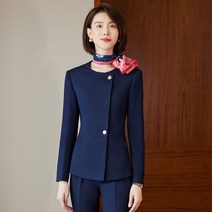 유니폼 승무원 코디네이터 사무실 실장유니폼 단체 복 고급 패션 직업 세트 여추 보석점 호텔