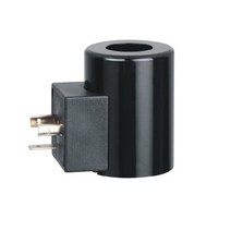 전동벨브 솔벨브 hc-c2-19-h 카트리지 전자기 밸브vs dc 10v 12v 24v din 커넥터 직경 19mm 원통형 솔레노이드 코일, dc24v, h-din 43650