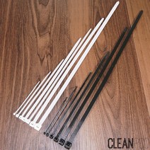 [Hi] d09 동아뉴텍 케이블타이 100mm 백색/흑색 1000개 에이치하이