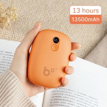 전기손난로 보조배터리겸용 향온 핫팩 충전식 사무실 손난로, 10.13500mAh 핸드워머