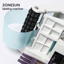 둥근병 라벨링 반자동 라벨러 기계 업소용 가격표부착 ZONESUN 반자동 원형 병 접착 스티커 수동 포장 라벨, 수동 원형 병 라벨링 기계, 한개옵션0