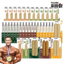 단호한결심 위하닭 닭가슴살 소시지 득근 5종 혼합 20팩, 5종x6팩 (총30개)