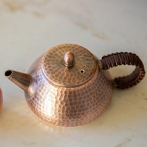 문스키친 빈티지 동 핸드드립 4종 주전자 티포트 티팟 체즈베 이브릭, 동주전자(다크), 250ml