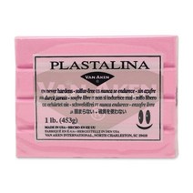 전문가용 유점토 Plastalina 453g Van Aken, 분홍(Pink)
