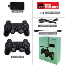 레트로 비디오 게임 추억 오락실 데이터 y3 lite tv 스틱 4k for 1 c fc mame sfc 10000 지원 다운로드, 슬림 64g 10000games