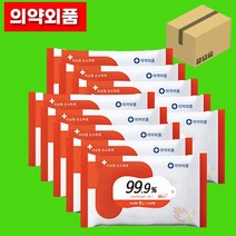 의약외품 사랑해몰 누리케어 휴대용 소독 물티슈 손소독 티슈 20매 X 10P 세트 10매 70매 살균 물티슈 99.9, 누리케어 20매X10팩, 20개, 20개