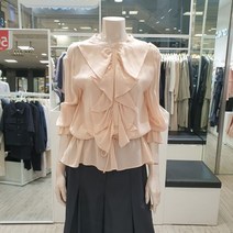 온앤온 러플 포인트 스트링 블라우스 NW0SB298