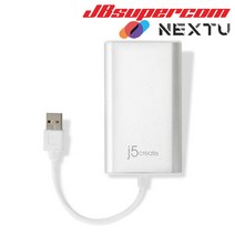 [카세트usb변환] 이지넷유비쿼터스 넥스트 NEXT-JUA210 USB 2.0 to VGA 디스플레이 아답터
