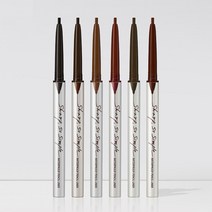 클리오 샤프 쏘 심플 워터프루프 펜슬라이너 0.14g, 05호 다크브라운, 5개
