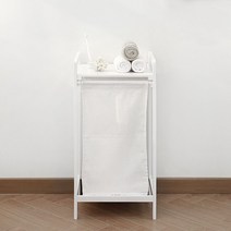 바네스데코 대나무 햄퍼 빨래바구니 분리수거함 (화이트), 화이트2053152 1