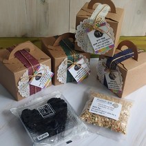 (하트미역+잡곡)전통포장-웨딩 결혼 회갑 칠순 돌잔치 조문 어린이집 유치원 생일답례품-사과나무답례품-추석 한가위 학원 태권도 단체 부모님 선물세트, 하트미역+잡곡