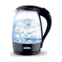 Sinbo SK-7338 무선 온수기 1.7L 물 보일러 자동 종료 레벨 표시기 보안 360 회전, [01] Sinbo SK-7338
