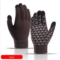 성인특수장갑 Winter Mens and womens Knit Touchscreen Gloves Warm Touch Texting Anti-slip for Adults