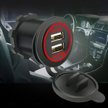 카라반 캠핑카 USB 2구 충전포트 DIY 3.1A 내부튜닝 차박개조, 본품선택