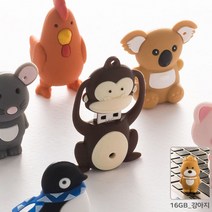 귀여운 캐릭터 USB 메모리 예쁜 유에스비 16GB 강아지, 1