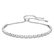 SWAROVSKI Subtle Bracelet 주얼리 컬렉션 투명 크리스탈 금속 크리스탈