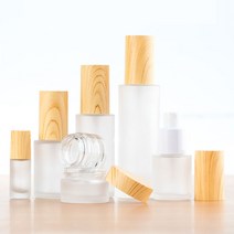 원목무늬 스프레이 크림 유리 화장품 소분 공병 모음, 스프레이_불투명용기(80ml)