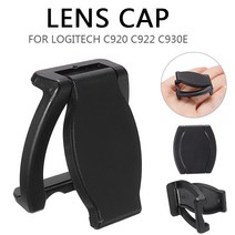 C920Mayitr 1pc HD 프로 웹캠 C920 C930e 커버 블랙 ABS 플라스틱 개인 정보 보호 셔터는 로지텍 용 렌즈, 한개옵션0