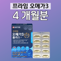 하루 한알 오메가쓰리 오메가3 노르웨이 정제어유 혈중 중성지질 개선 도움 건조한 눈 건강 도움 30대 직장인 회사원 회식 야근 야식 홈쇼핑 프리미엄 영양제 성분 가격 효능 비교, 4 개월분, 1100mg x 60캡슐 (하루 1캡슐)