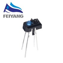 1PCS TCRT5000 적외선 반사 센서 IR 광전 스위치 배리어 라인 트랙 모듈 Arduino 다이오드 3 극관 보드 3.3v 전자 부품 액세서리 소스, Sensor