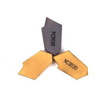 절삭공구홀더 카바이드 인서트 슬롯형 SP200 10 개 메탈 홈 가공 절삭 CNC 선반 터닝 툴 거치대 용, 06 SP300 NC3020