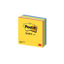 3M 포스트잇 큐브노트 파스텔 CT-33/76x76mm