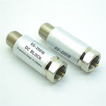 위성 TV 수신기 dc 블록 sma 감쇠기 50v 75ohm dc 차단기 커넥터 sma dc 블록 인라인 커넥터 f 유형 여성 dc 블록 5-2400mhz, 한개옵션0